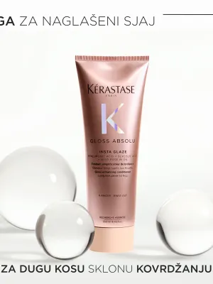 Gloss Absolu Nega za naglašeni sjaj za kosu sklonu kovrdžanju 250 ml